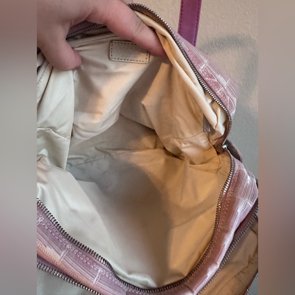 Chanel Travel Line Canvas Satchel – Medium - Picture 15 of 16